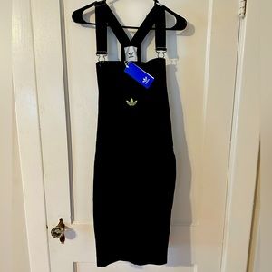 Sold✅ NWT Adidas Overall Dungaree Dress Large
